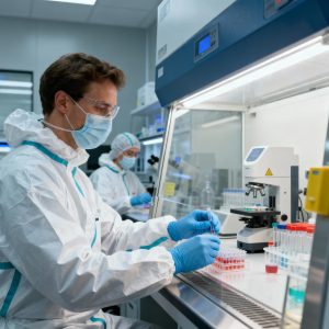 Безопасность работы с микроорганизмами III-IV групп патогенности