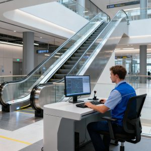 Оператор поэтажного эскалатора (пассажирского конвейера)